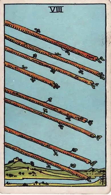 Eight of Wands
