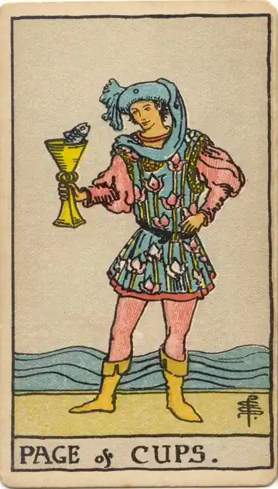 Page of Cups