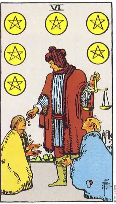 Six of Pentacles
