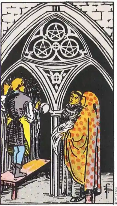 Three of Pentacles